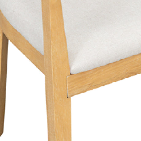 Modern European furniture - Curved Back Upholstered Dining Chairs (2) - www.oroa.com