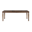 Modern European furniture - Walnut Wood Rectangular Dining Table  - www.oroa.com