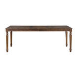 Modern European furniture - Walnut Wood Rectangular Dining Table  - www.oroa.com