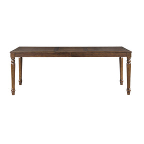 Modern European furniture - Walnut Wood Rectangular Dining Table  - www.oroa.com