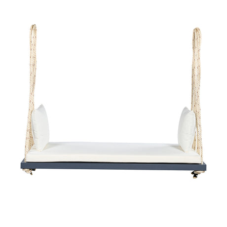 TOPMAX Wooden Swing Bench with Cushion & Pillows | OROA