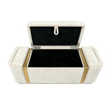 Modern Storage Bench Upholstered Ottoman | OROA