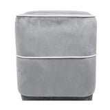 Modern Gray Storage Bench | OROA