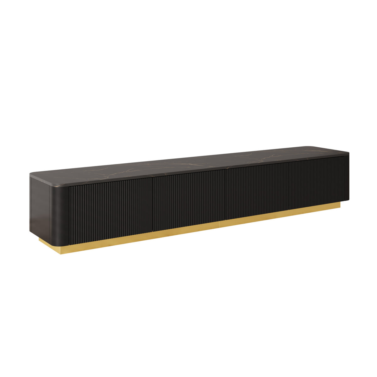 ON-TREND Luxury Fluted TV Stand | OROA