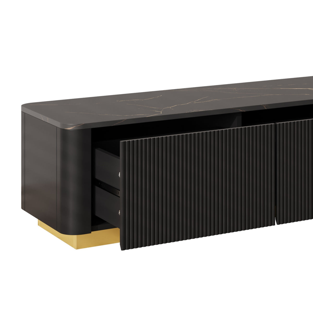 ON-TREND Luxury Fluted TV Stand | OROA
