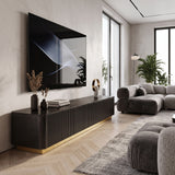 ON-TREND Luxury Fluted TV Stand | OROA