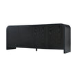 Modern European furniture - Luxury Curved Edge TV Stand - www.oroa.com