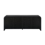 Modern European furniture - Luxury Curved Edge TV Stand - www.oroa.com