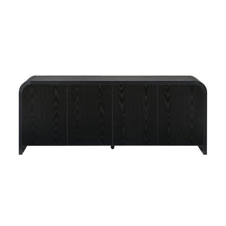 Modern European furniture - Luxury Curved Edge TV Stand - www.oroa.com