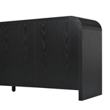 Modern European furniture - Luxury Curved Edge TV Stand - www.oroa.com