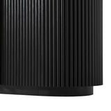 Modern European furniture - Fluted Tambour-Style Door TV Stand - www.oroa.com