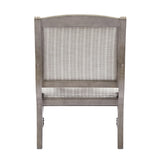 Modern European furniture - Gray Vintage Upholstered Armchair - www.oroa.com