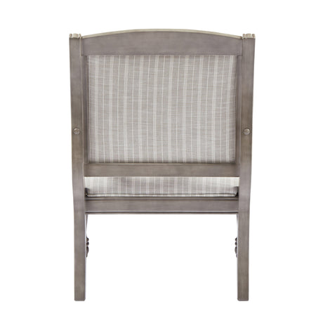 Modern European furniture - Gray Vintage Upholstered Armchair - www.oroa.com