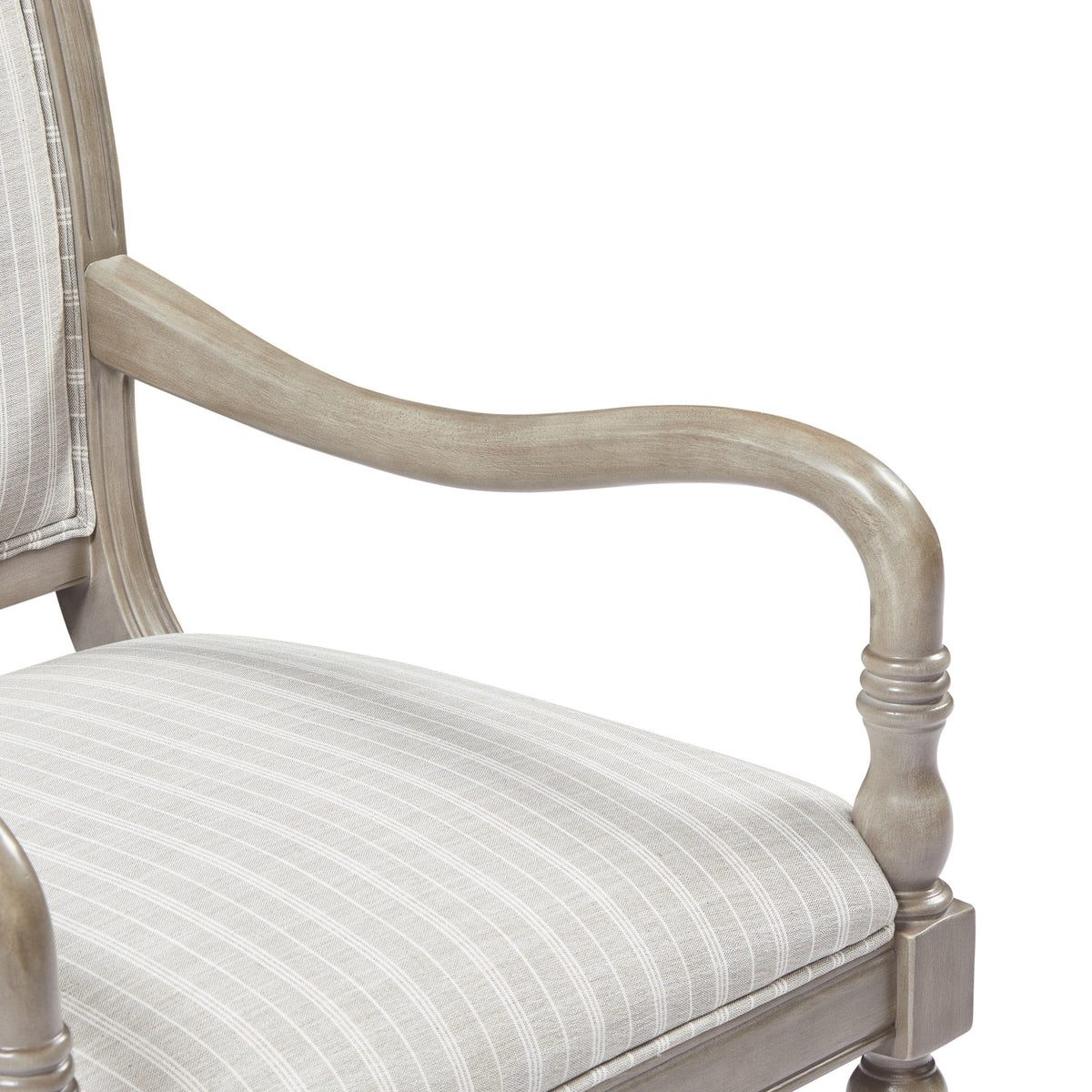Modern European furniture - Gray Vintage Upholstered Armchair - www.oroa.com