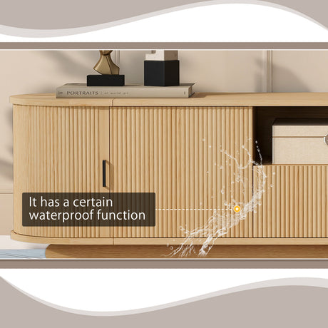 Modern European furniture - U-Can Oak Wood TV Stand - www.oroa.com