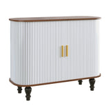 Modern White Bar Cabinet  | OROA