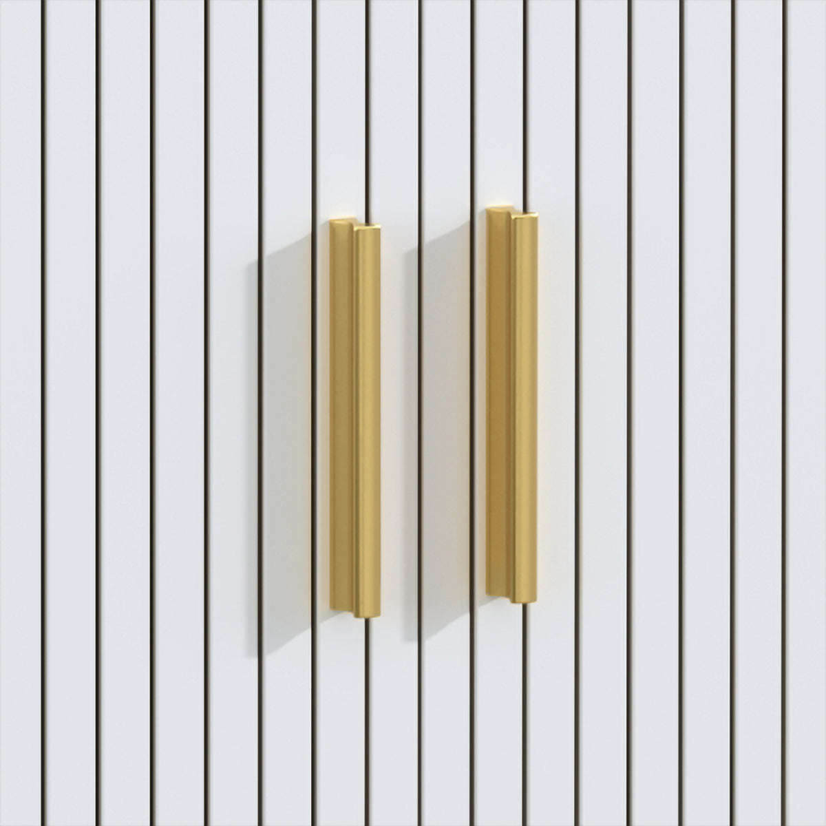 Modern White Bar Cabinet  | OROA