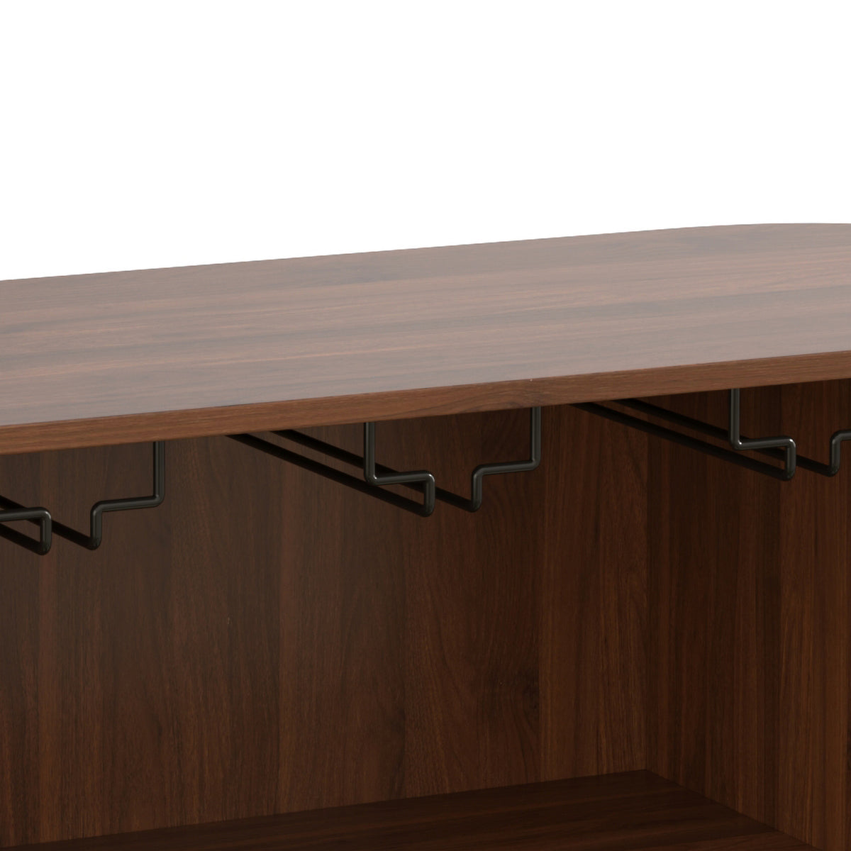Modern White Bar Cabinet  | OROA