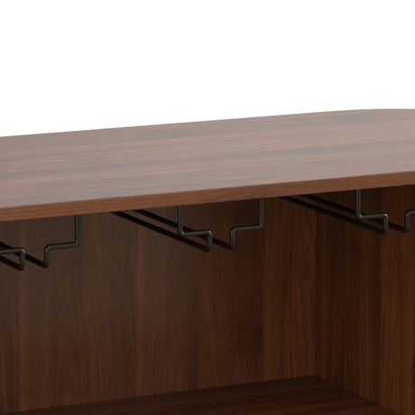Modern White Bar Cabinet  | OROA