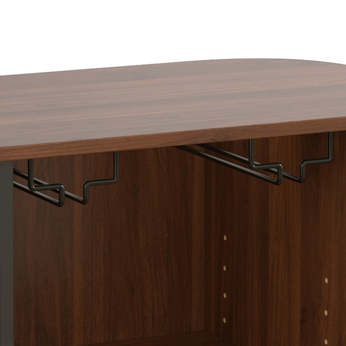 Black Wine Bar Cabinet | OROA