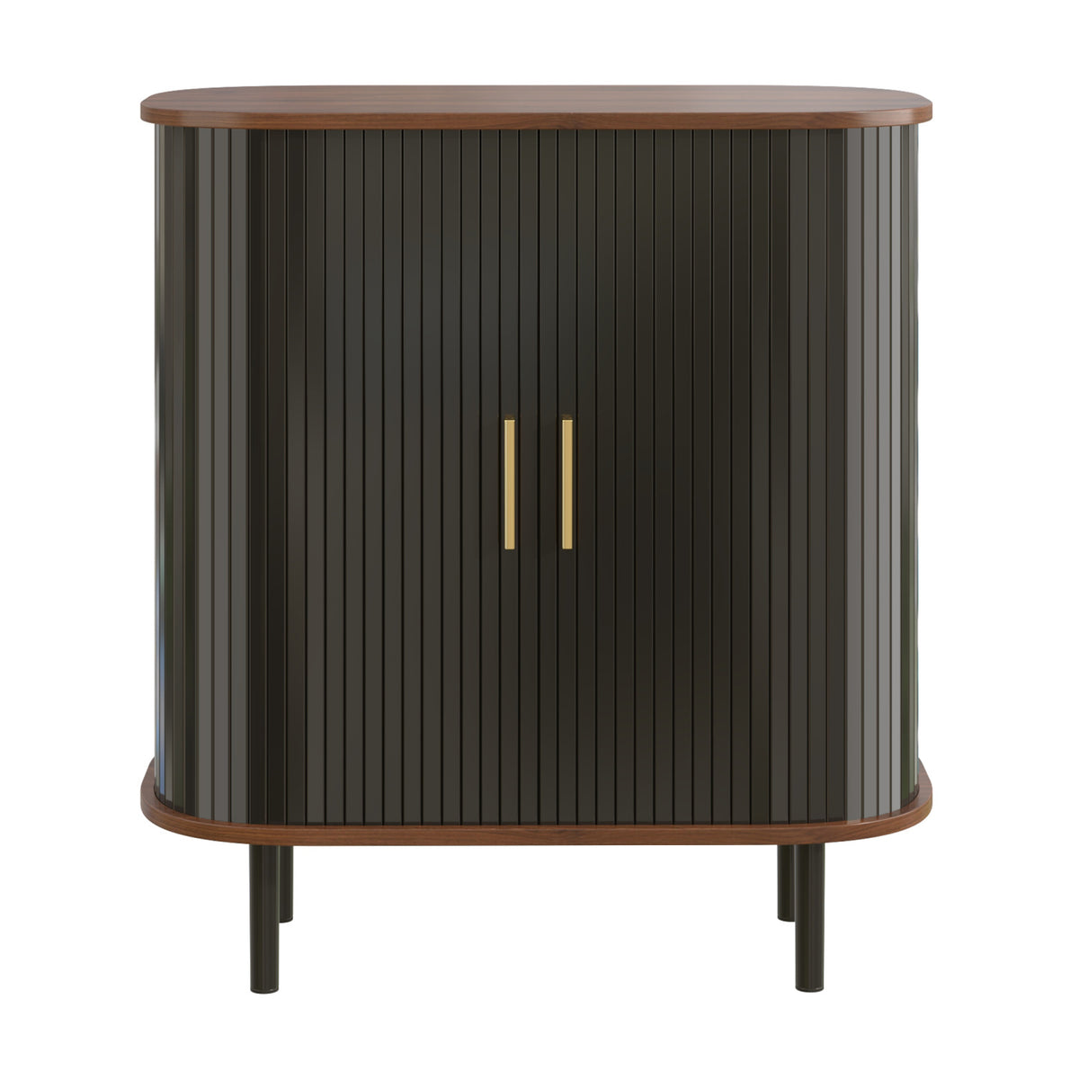 Black Wine Bar Cabinet | OROA