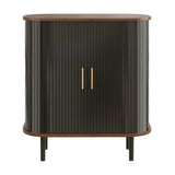 Black Wine Bar Cabinet | OROA