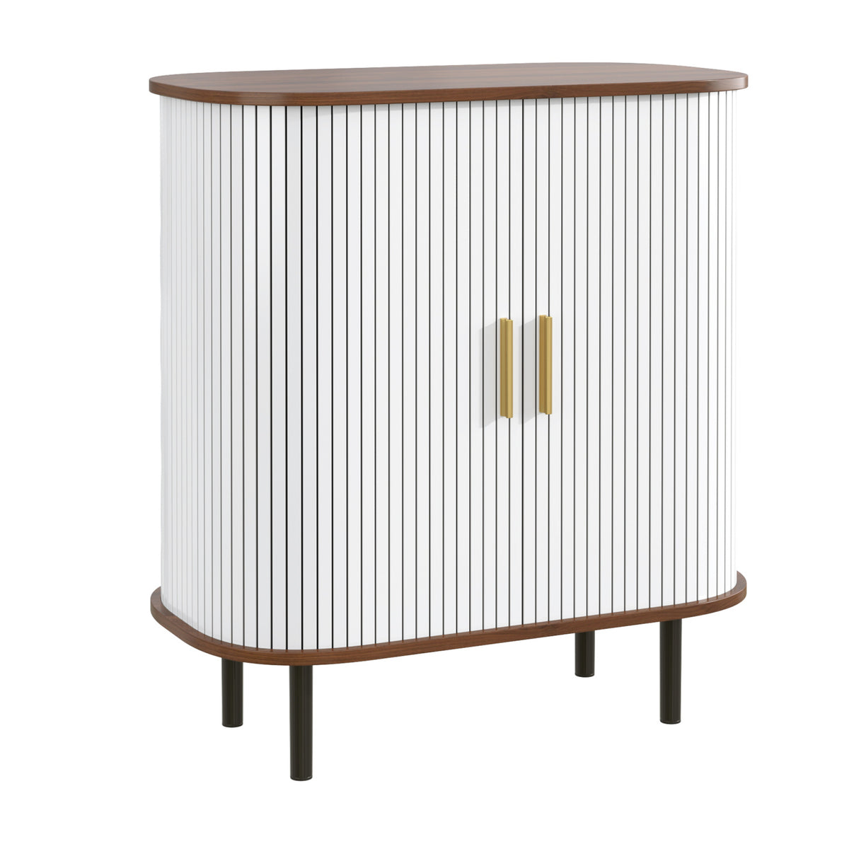 Fluted Wine Bar Cabinet | OROA