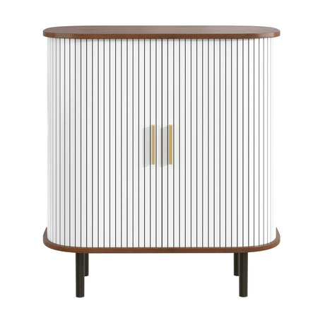 Fluted Wine Bar Cabinet | OROA