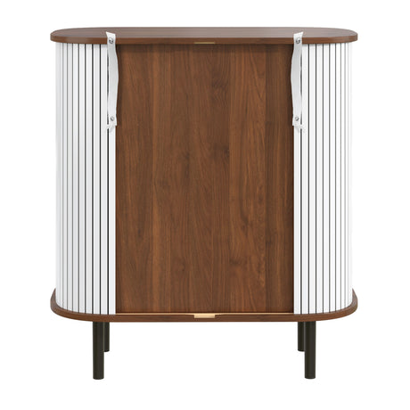 Fluted Wine Bar Cabinet | OROA