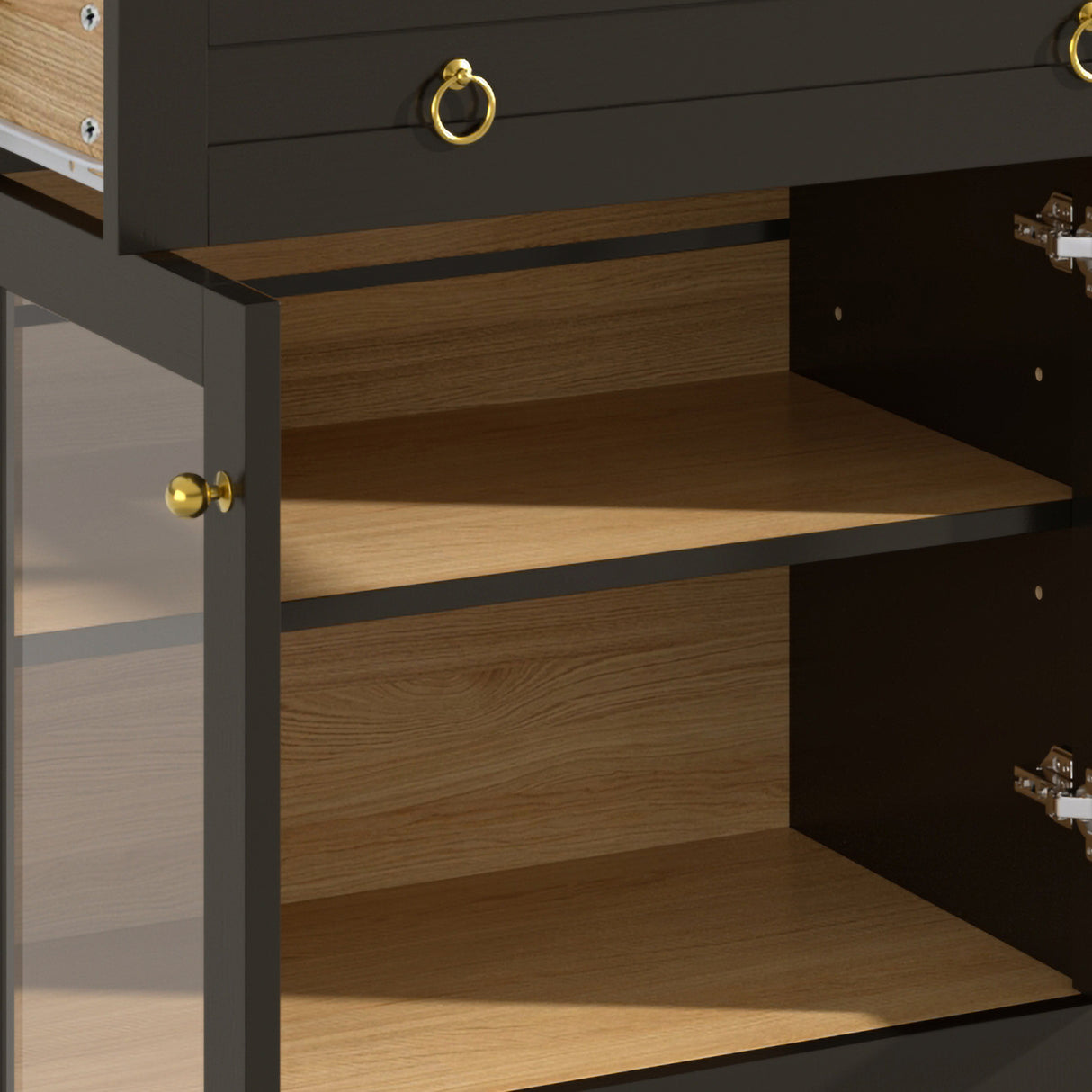 Mid-Century Coffee Bar Cabinet | OROA