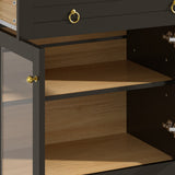 Mid-Century Coffee Bar Cabinet | OROA