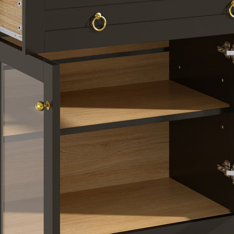 Mid-Century Coffee Bar Cabinet | OROA
