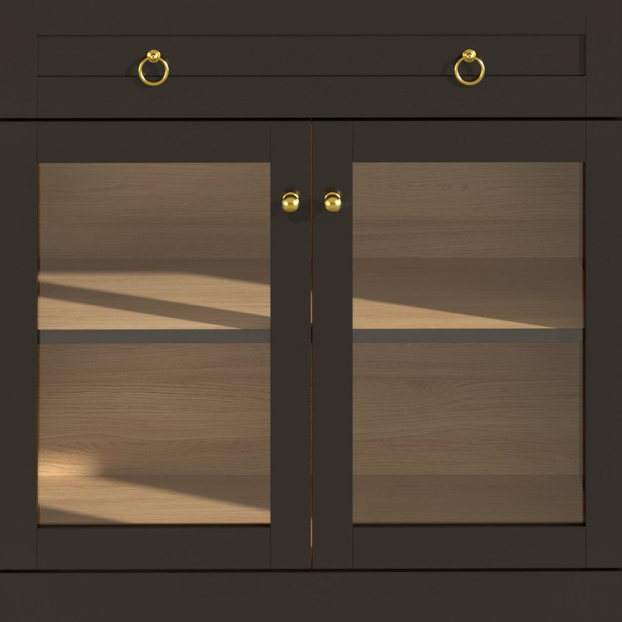 Mid-Century Coffee Bar Cabinet | OROA