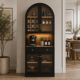 Mid-Century Coffee Bar Cabinet | OROA