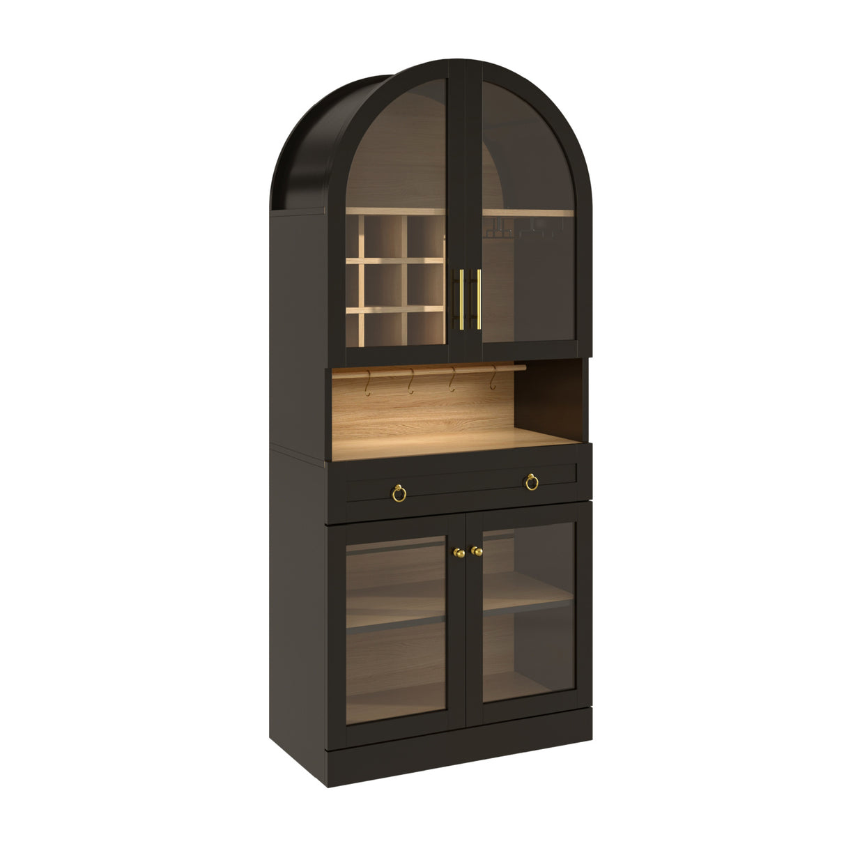 Mid-Century Coffee Bar Cabinet | OROA