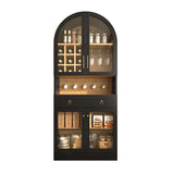 Mid-Century Coffee Bar Cabinet | OROA