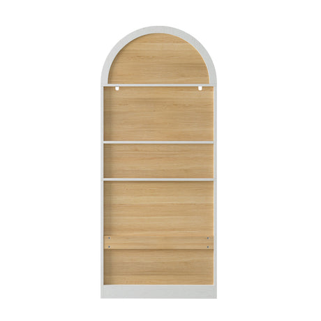Modern European furniture - Mid-Century White Coffee Bar Cabinet - www.oroa.com