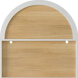 Modern European furniture - Mid-Century White Coffee Bar Cabinet - www.oroa.com