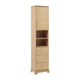 Modern European furniture - 67.7" Freestanding Bathroom Wood Cabinet - www.oroa.com
