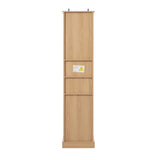 Modern European furniture - 67.7" Freestanding Bathroom Wood Cabinet - www.oroa.com