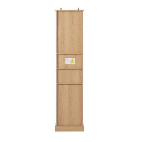 Modern European furniture - 67.7" Freestanding Bathroom Wood Cabinet - www.oroa.com
