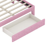 Full Size Upholstered Rainbow Design Bed | OROA Kids