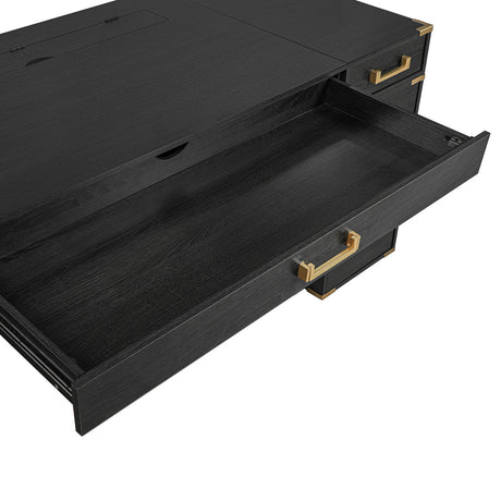 Modern European furniture - Traditional Executive Home Office Desk - www.oroa.com