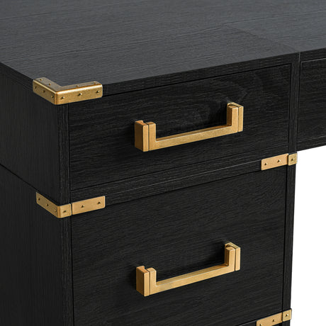 Modern European furniture - Traditional Executive Home Office Desk - www.oroa.com