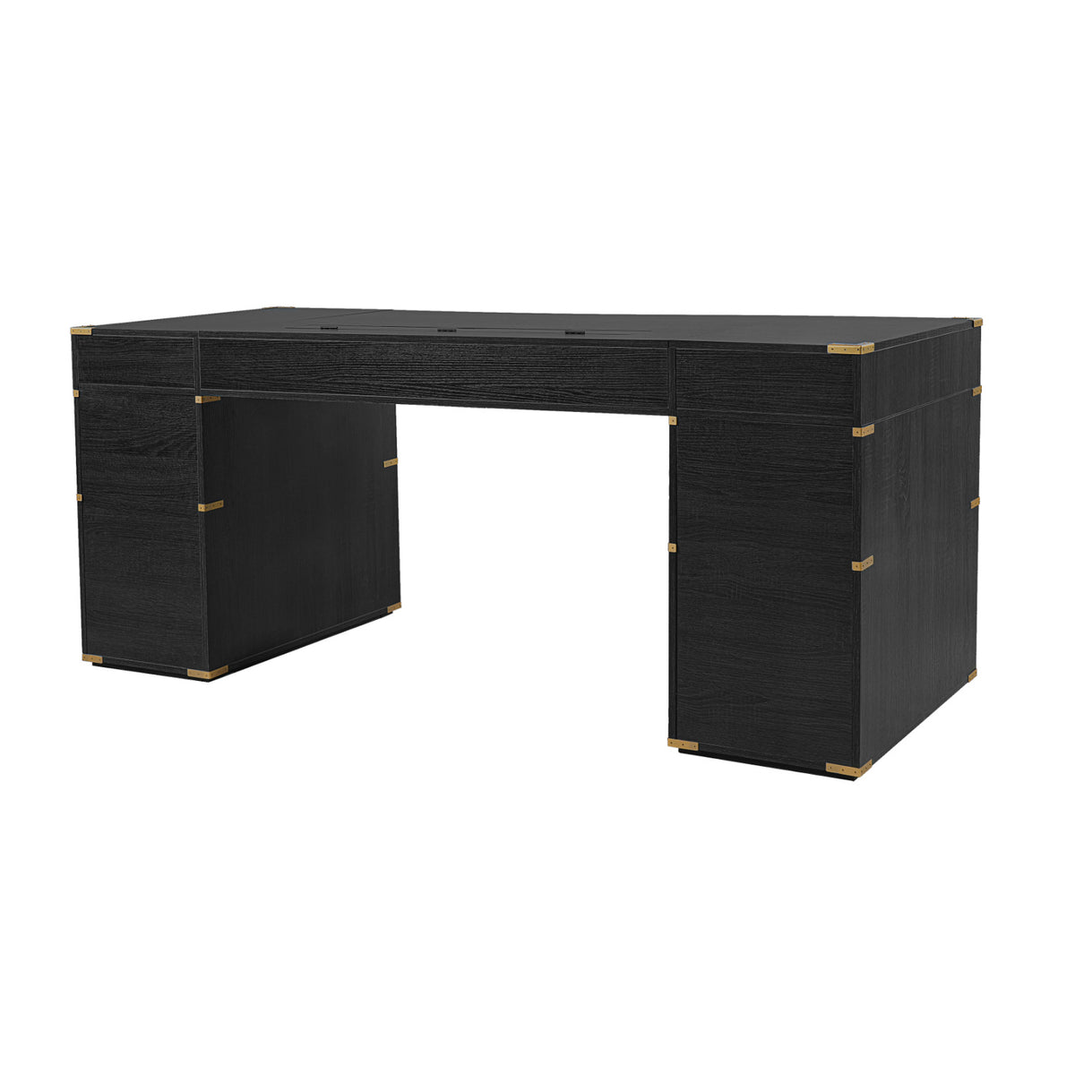 Modern European furniture - Traditional Executive Home Office Desk - www.oroa.com