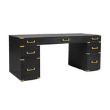 Modern European furniture - Traditional Executive Home Office Desk - www.oroa.com