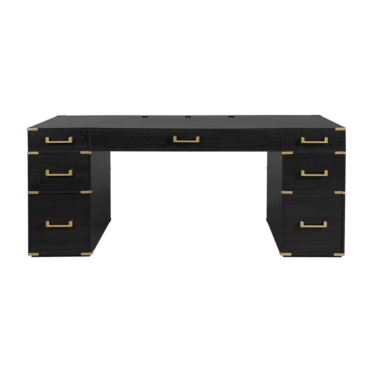 Modern European furniture - Traditional Executive Home Office Desk - www.oroa.com