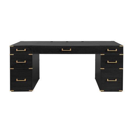 Modern European furniture - Traditional Executive Home Office Desk - www.oroa.com