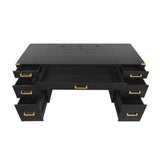 Modern European furniture - Traditional Executive Home Office Desk - www.oroa.com