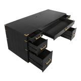 Modern European furniture - Traditional Executive Home Office Desk - www.oroa.com